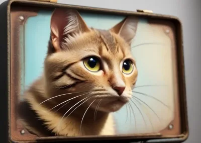 i-pix Creativ Katze im TV
