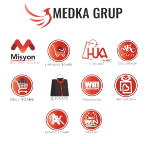 Logos der Medka Grup
