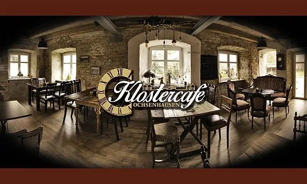 Das Klostercafe Ochsenhausen in der ehemaligen Rachsabtei lädt zum verweilen ein.